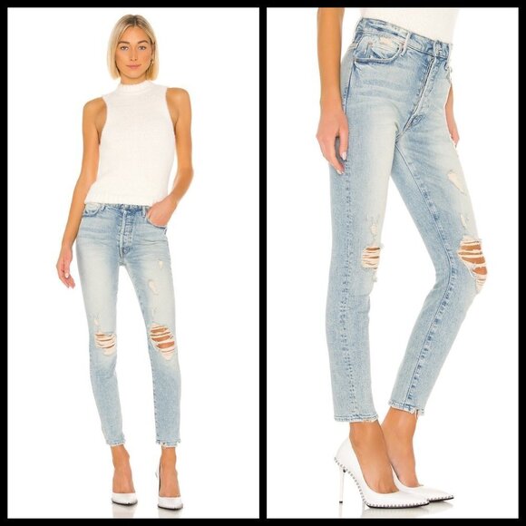 💕MOTHER SUPERIOR💕 Super Stunner Ankle Jeans Say Amen Again! 26 *Missing Button - Picture 5 of 16